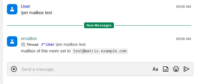 Reply from the bridge’s bot